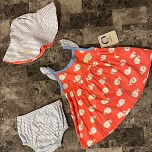 Gerber Organic 3 piece dress